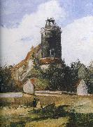 Camille Pissarro AT T Building painting